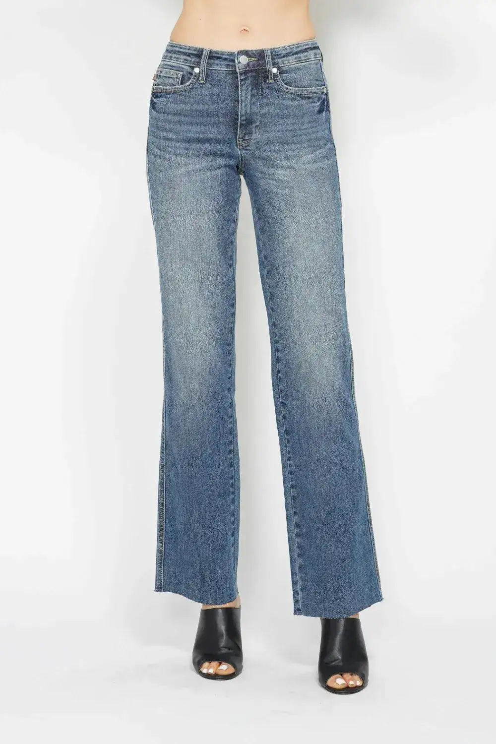 Cotton Stretch Tummy-Control Denim Jeans