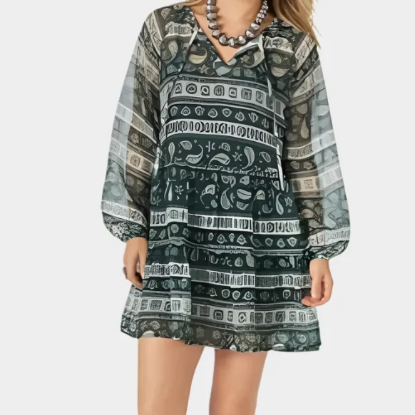 Women's Textured Casual Dress