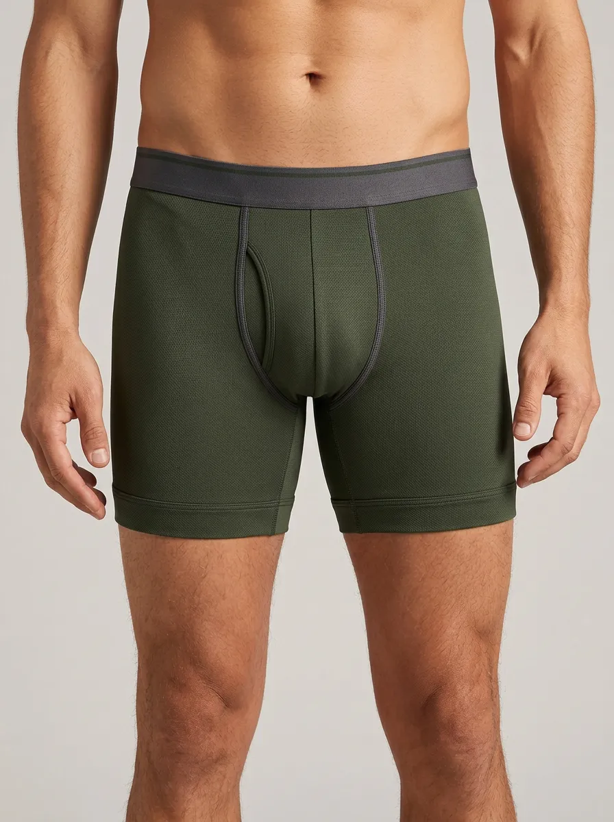 Men's Casual Athletic Performance Boxer Briefs