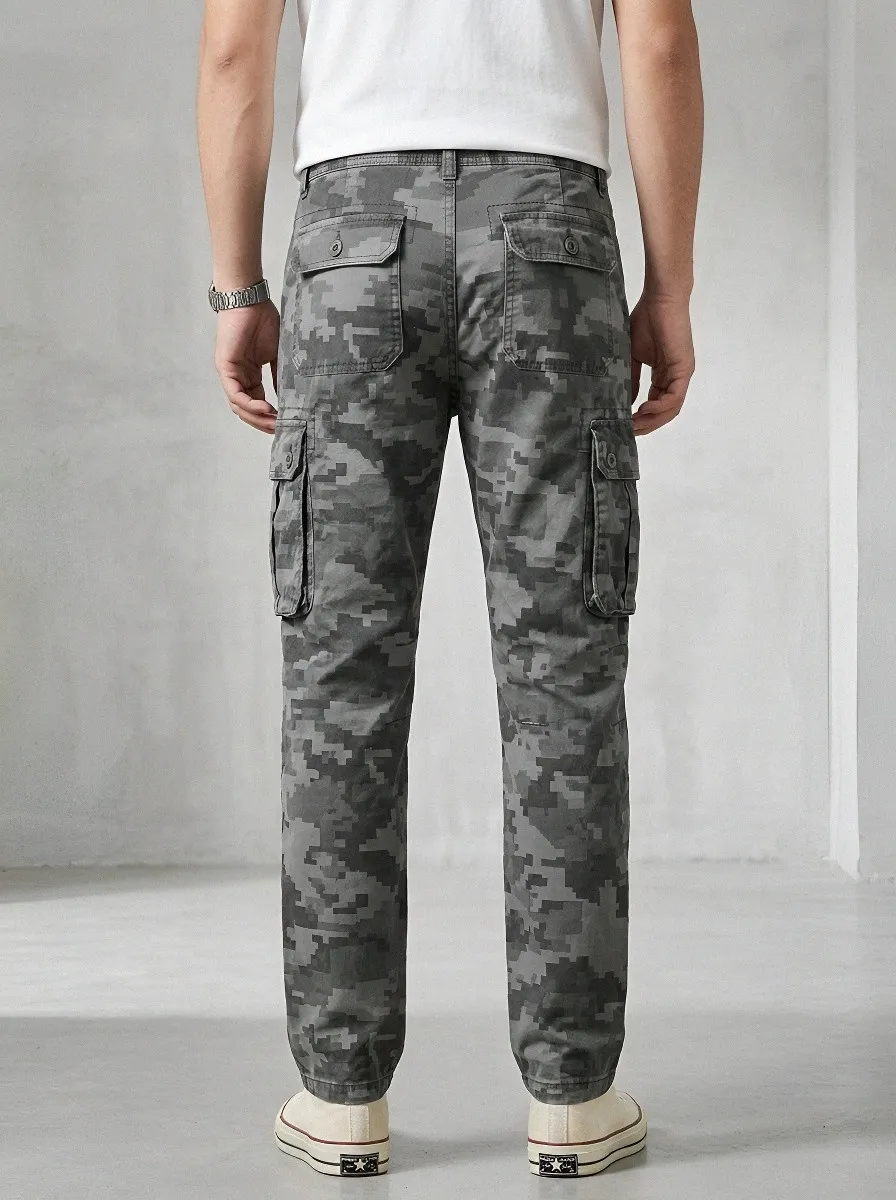 Field-Ready Digital Camo Camouflage Cargo Pants