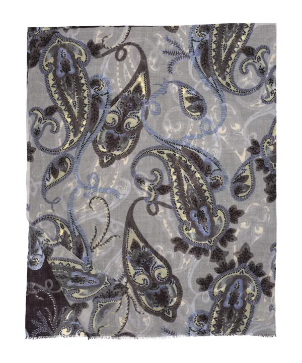 Casual Style Traditional Paisley Scarf