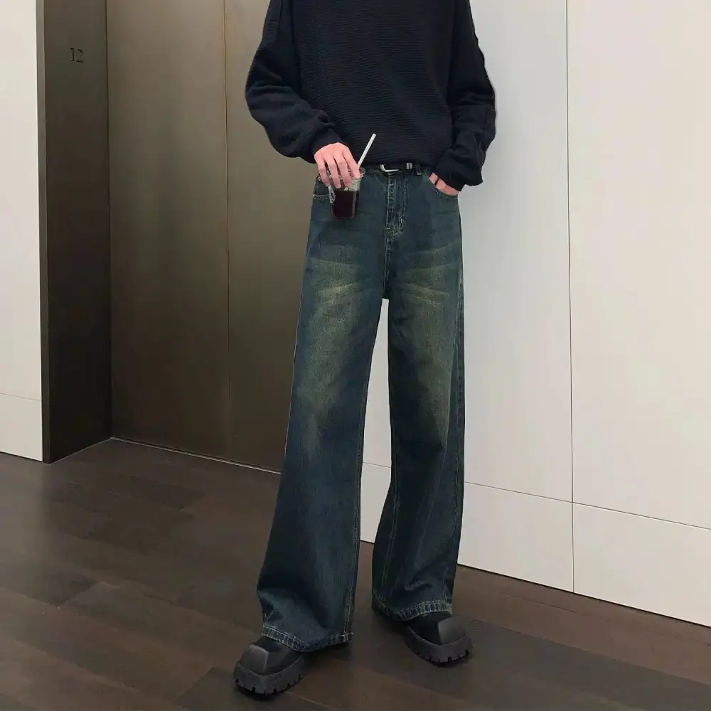 Retro Fade Bootcut Jeans