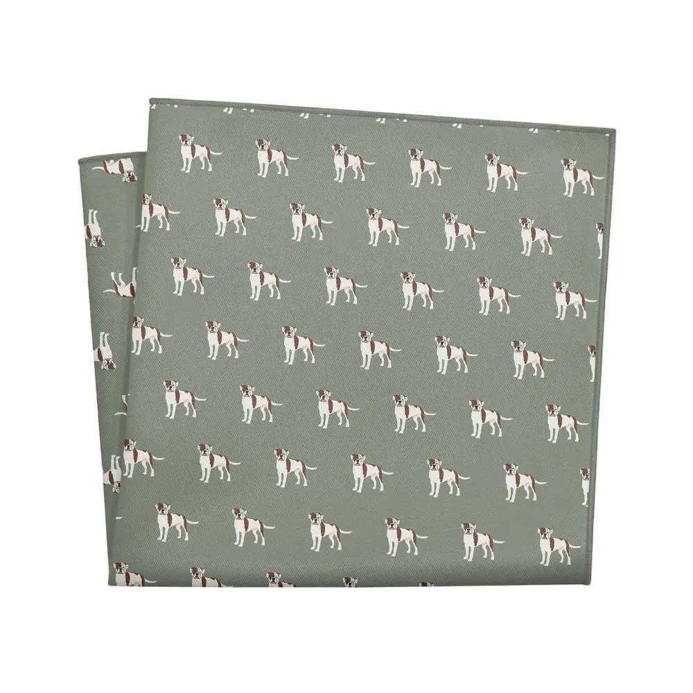 Clean Dapper Animal Motif Dog Motif Pocket Square