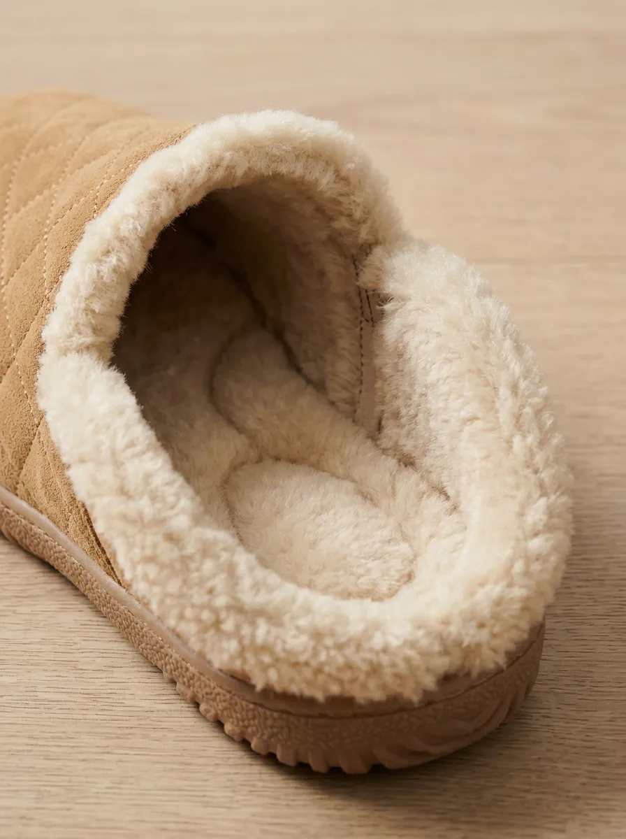 Casual Quilted Graphic Shape Unisex Warm Wool Shoes