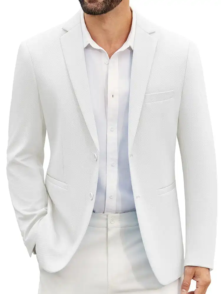 Casual Two-Button Suit Jacket