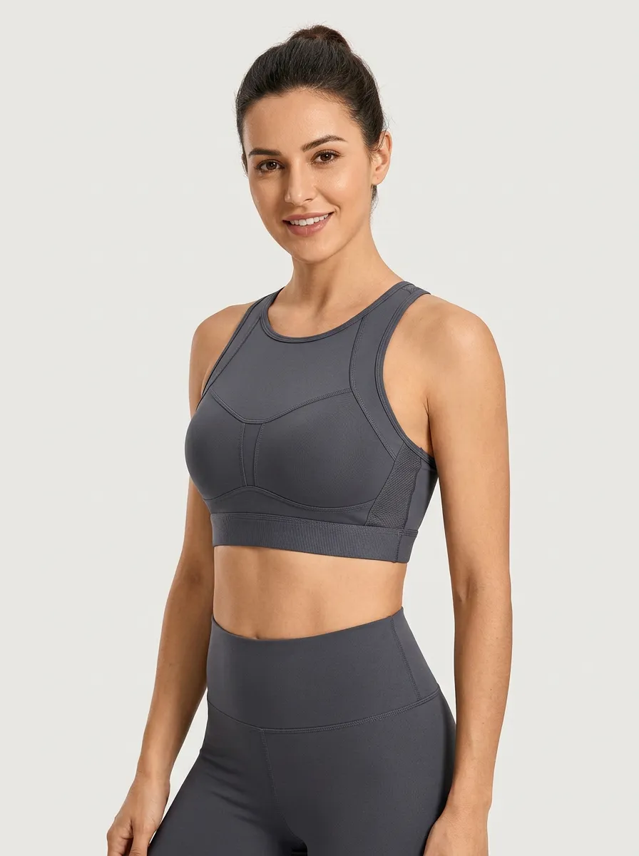 Women's Racerback Athletic Fitness Tank Style Bra