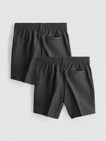 3-7yrs | 2pk Easy Iron School Shorts detail 3