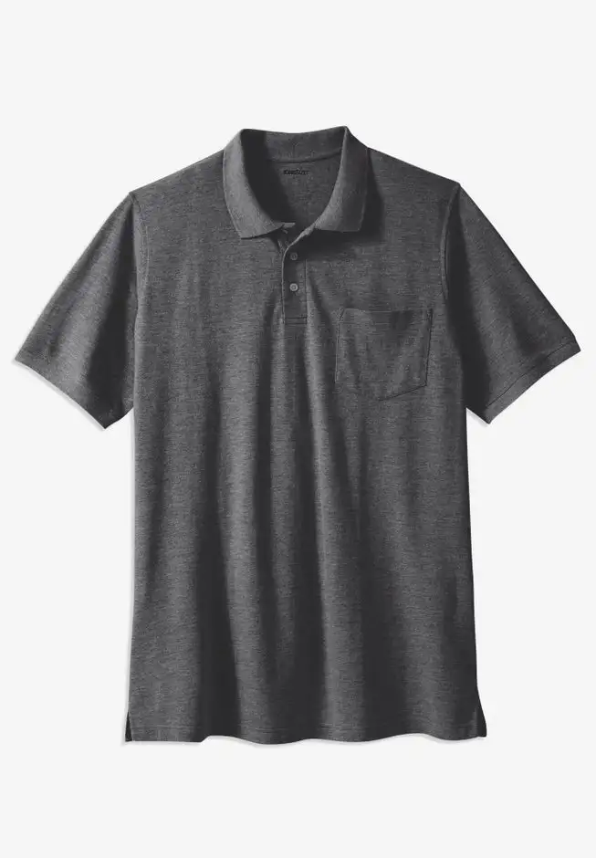 Longer-Length Shrink-Less™ Cotton Polo