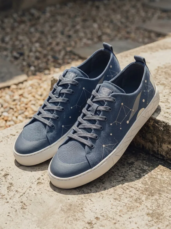 Graphic Canvas Sneakers