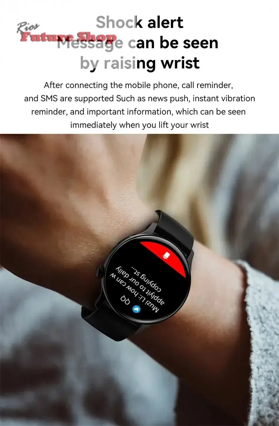 True AMOLED Sports Smartwatch