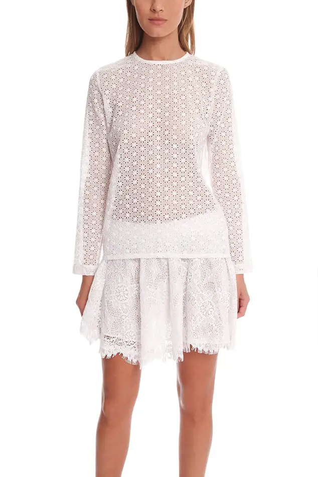Cotton Lace Tank Top