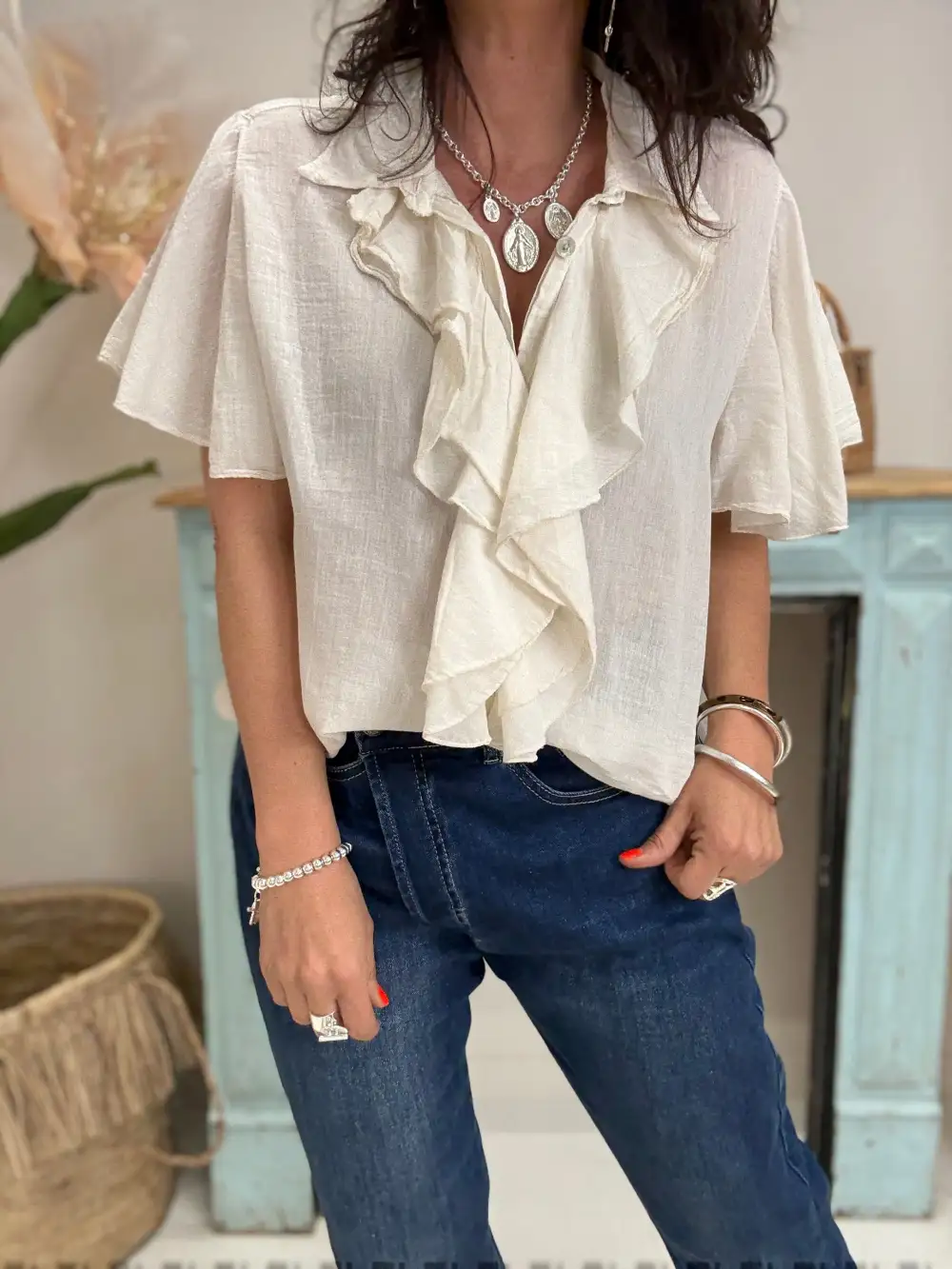 Softly-Draped Classic Everyday Blouse