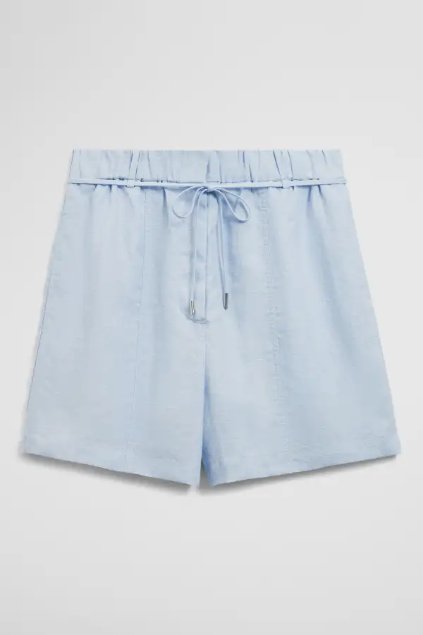 Women's Contemporary Linen Shorts