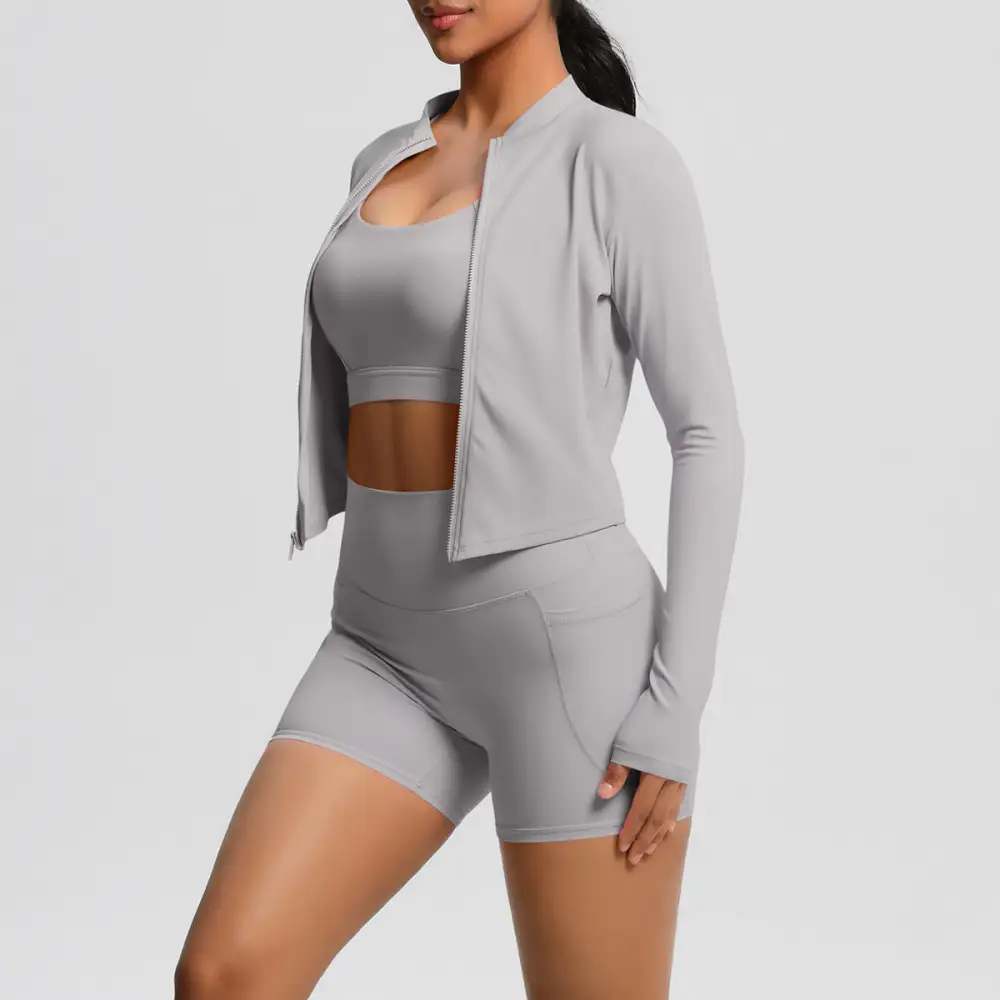 High-Waist Yoga Activewear Active Set