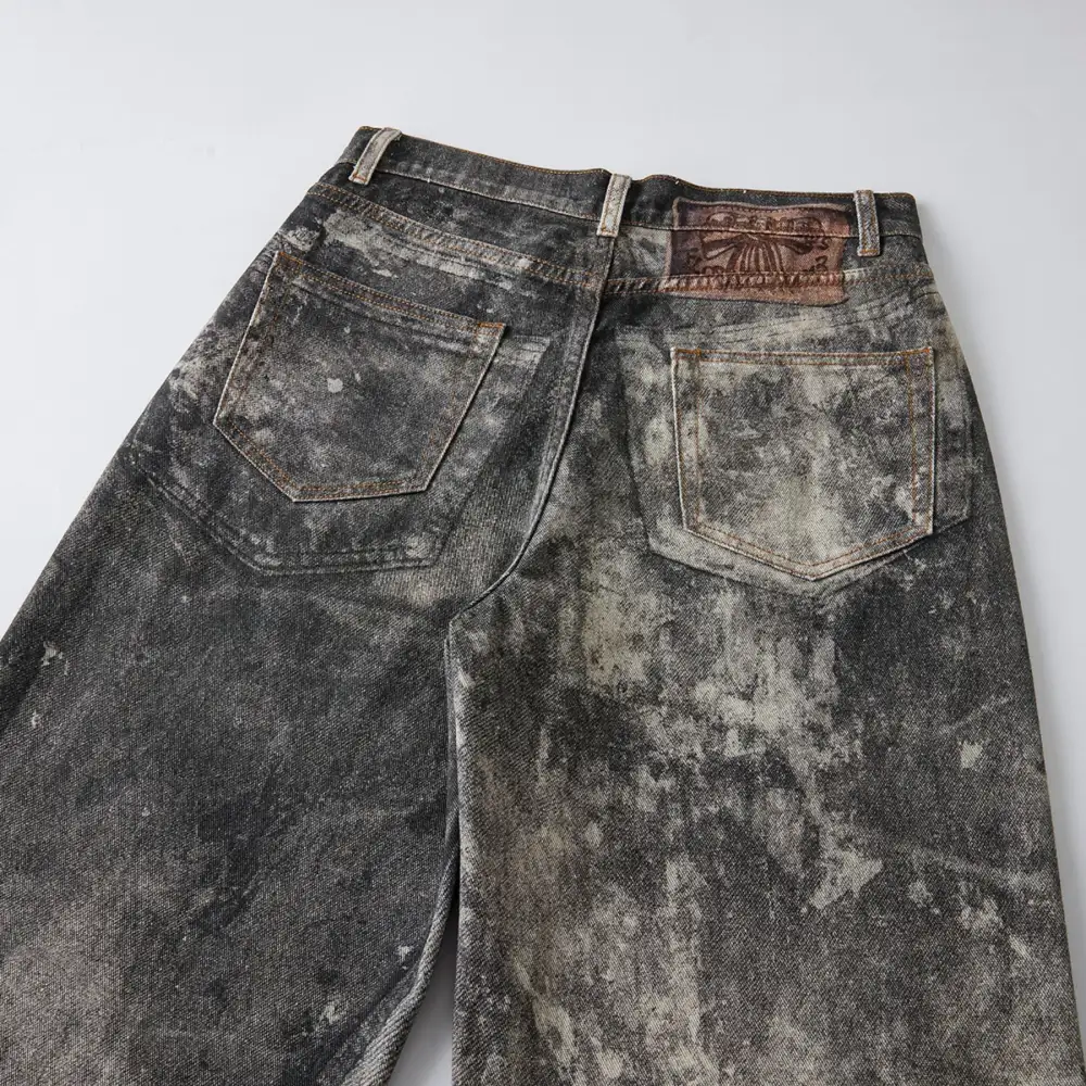 Refined Straight Leg Denim Jeans