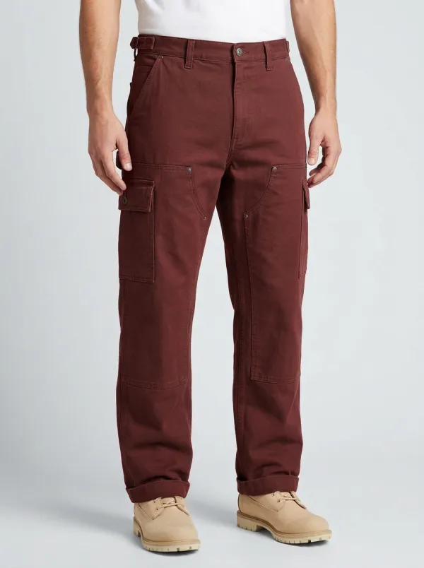 Men's Relaxed Canvas Utility Work Pants