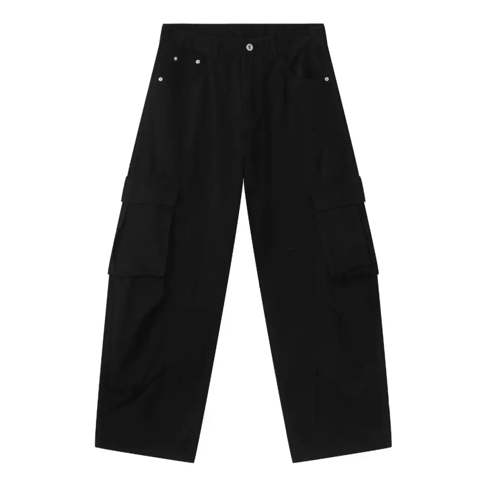 Multi-Pocket Casual Pants