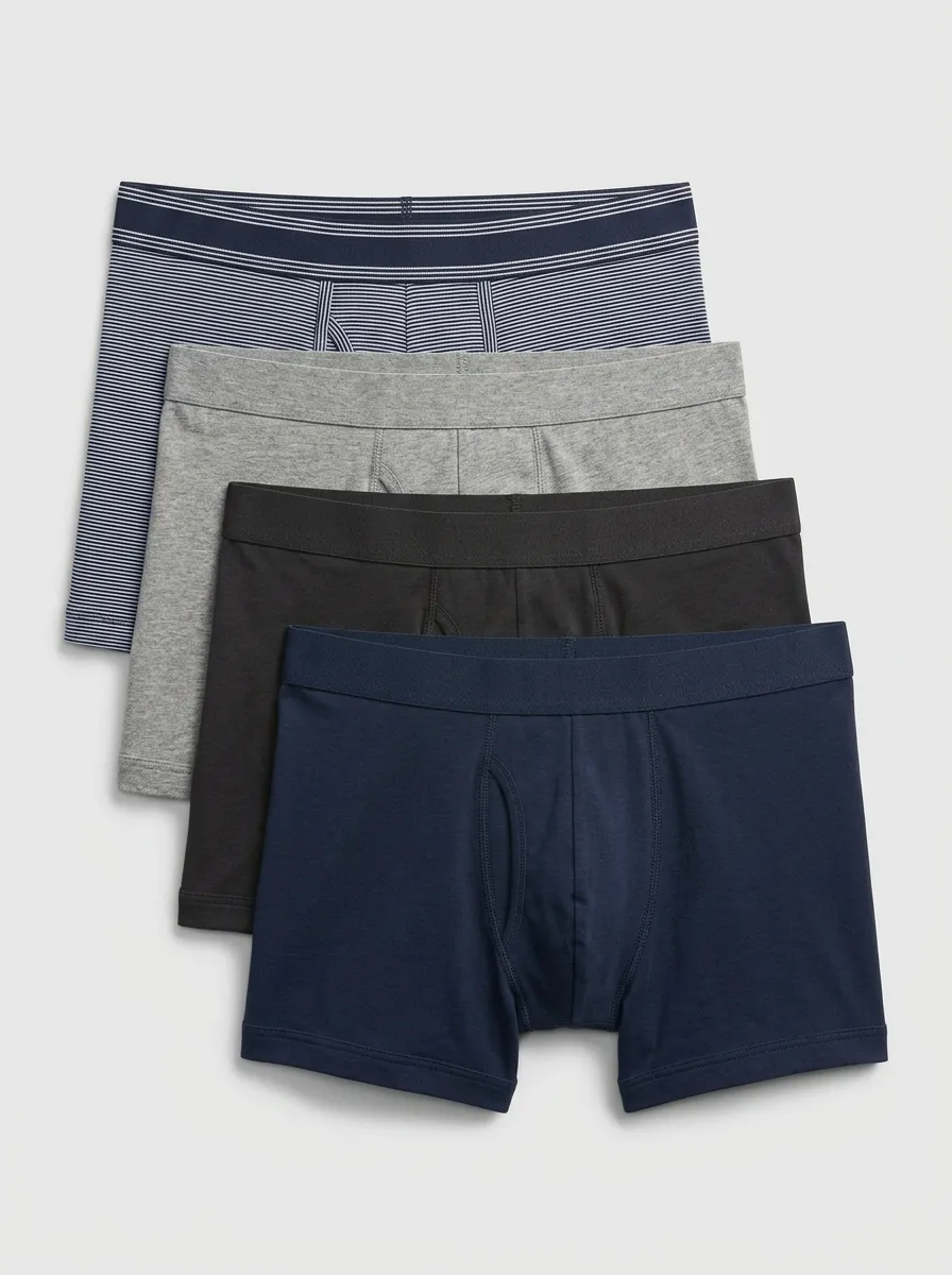 Flexible Stretch Four Pack Briefs