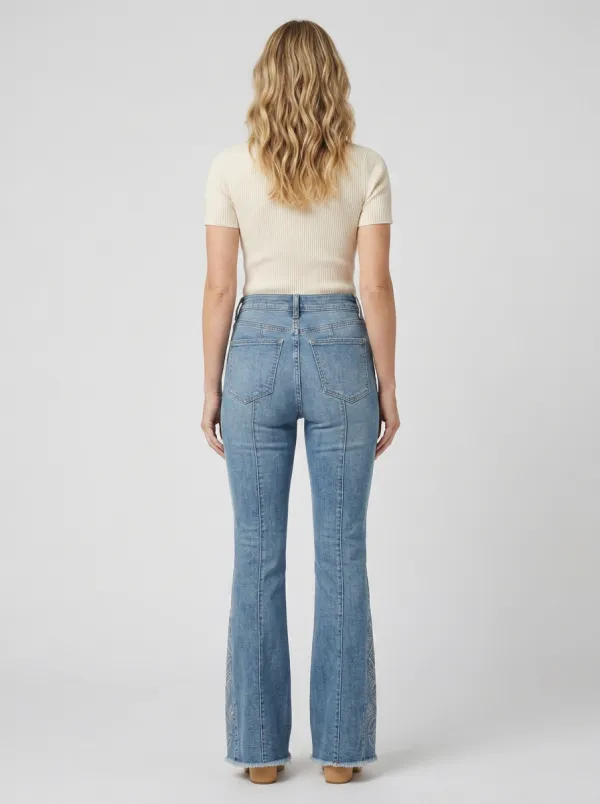 Women's High Waist Casual Denim Jeans