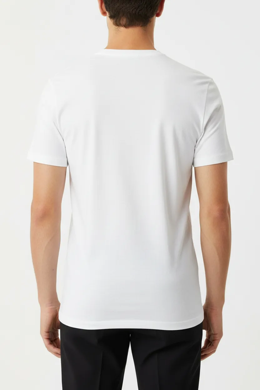 Classic Round Neck Cotton Essential T-Shirt