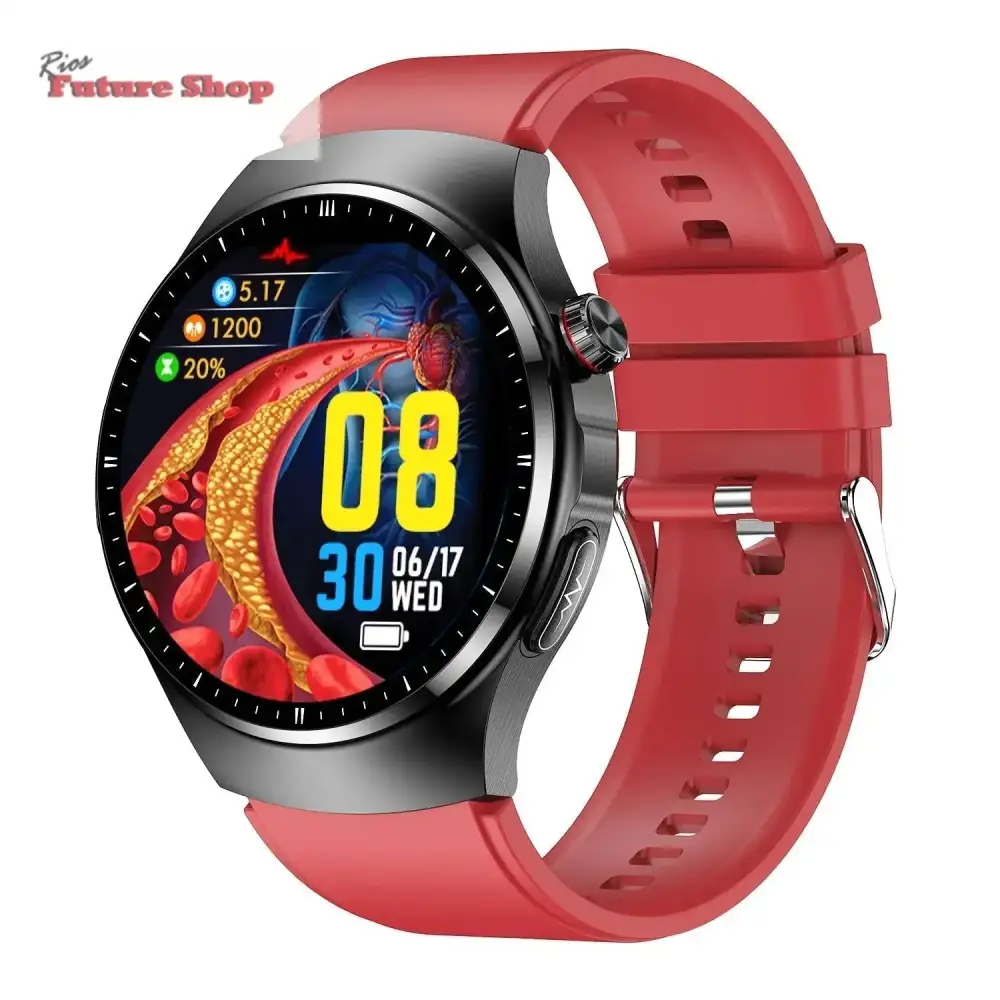 Smart Watch TK25 Bluetooth Call Blood Glucose Uric Acid Blood Lipids Electrocardiogram Body Fat Heart Rate Blood Oxygen Blood Pressure