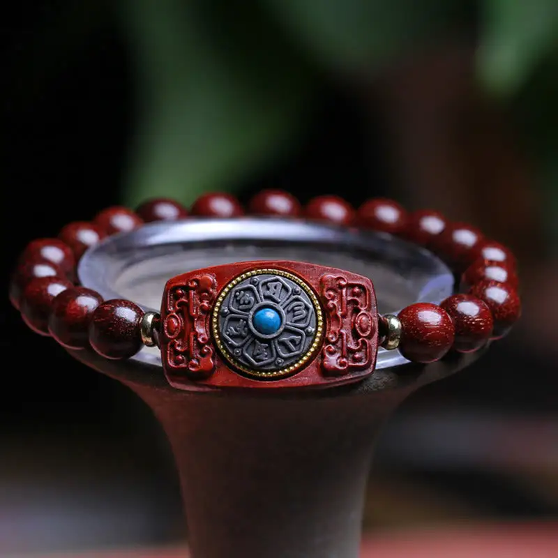 Classic Small Leaf Sandalwood Bracelet