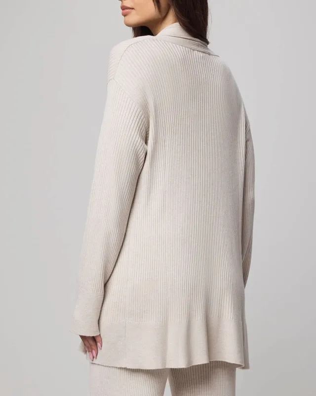 Airy Cashblend Open Cardigan