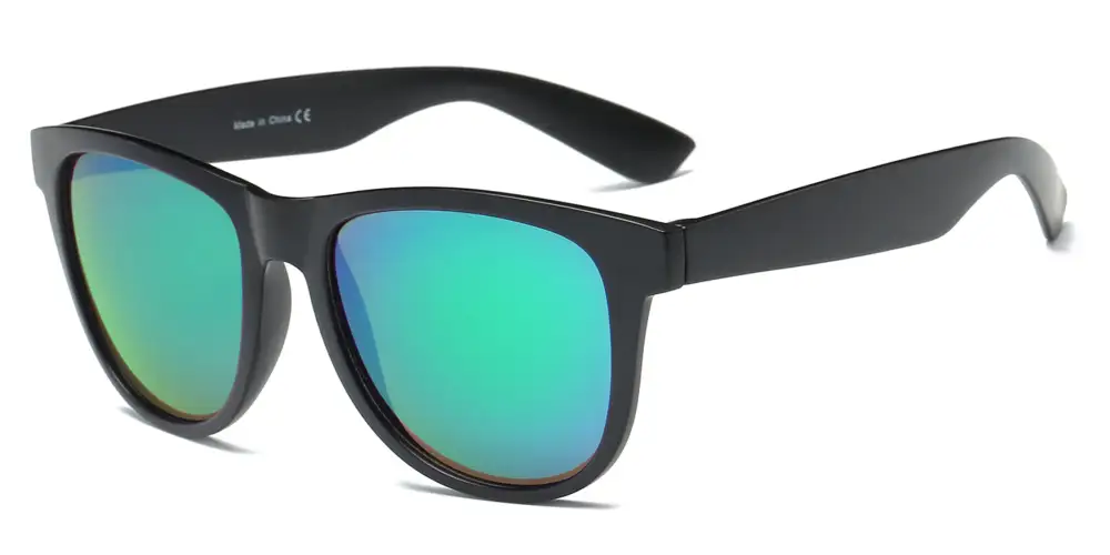 Retro Vintage Round Shape Mirrored Sunglasses