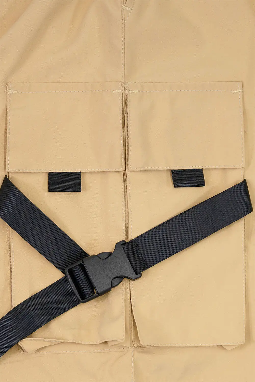 Men's Utility Tactical Reflective Tape Cargo Shorts