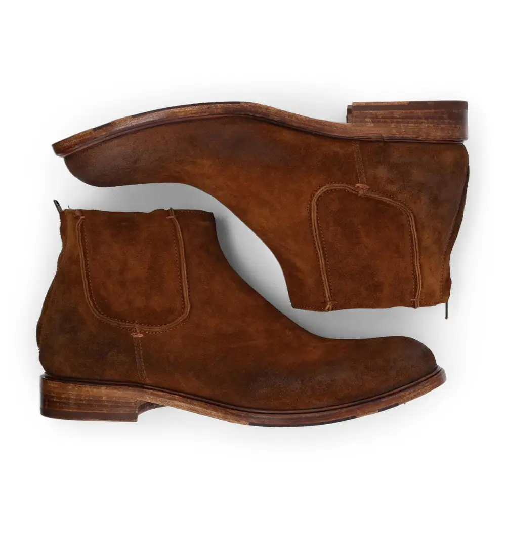 Back-Zip Streamlined Everyday Boots