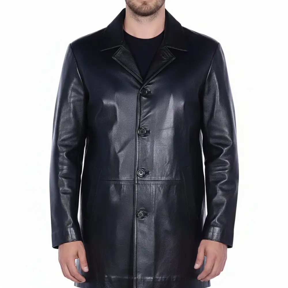 Leather Classic Coat