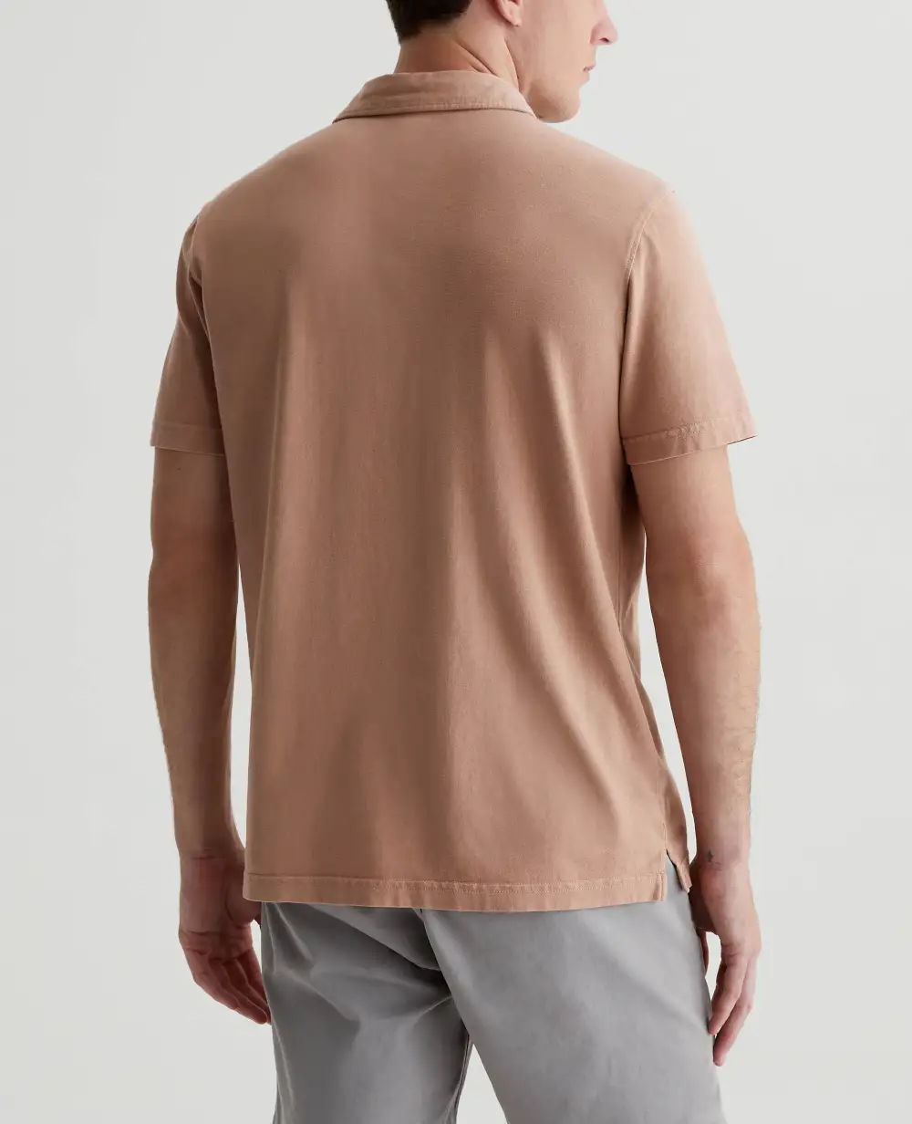 Men's Short Sleeve Cotton Jersey Polo Shirt