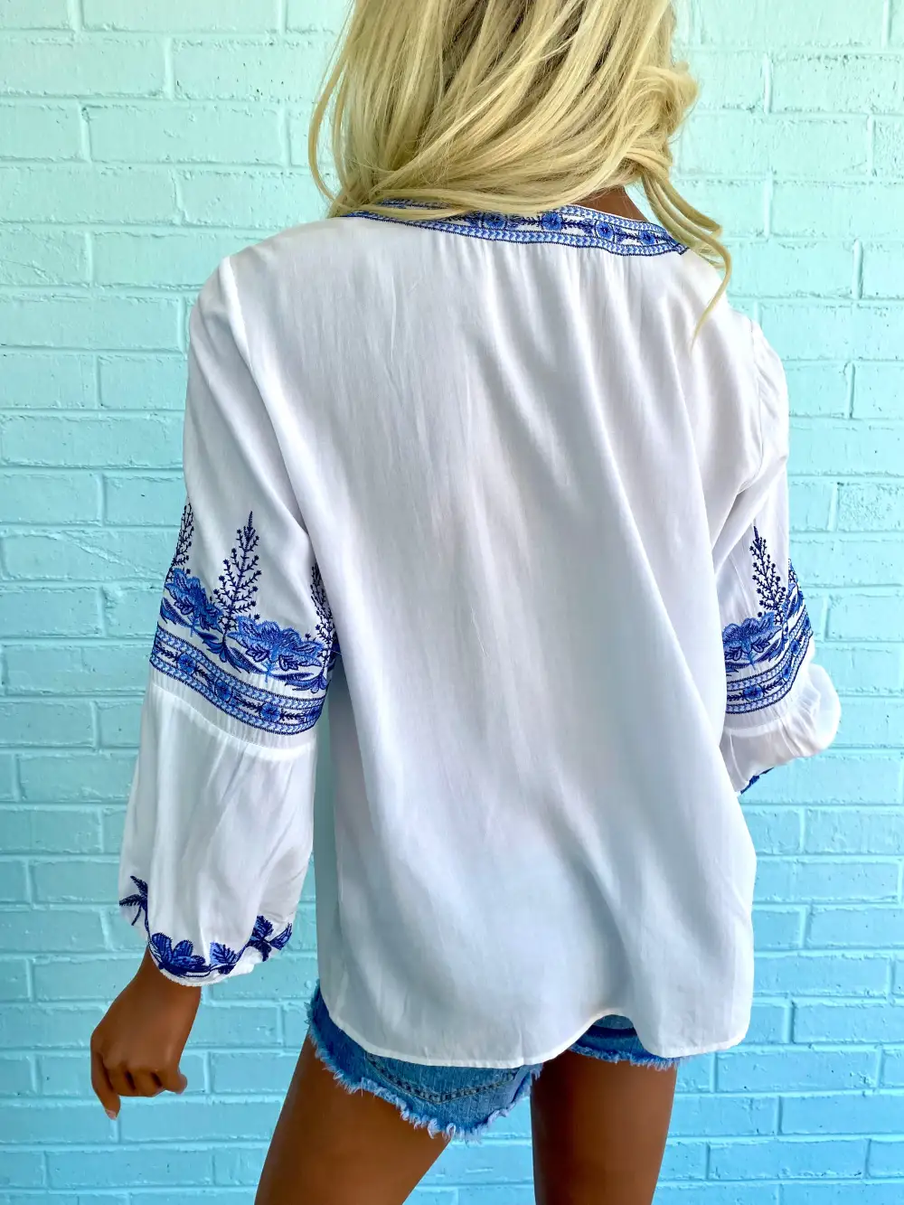 Embroidered Oversized Tunic