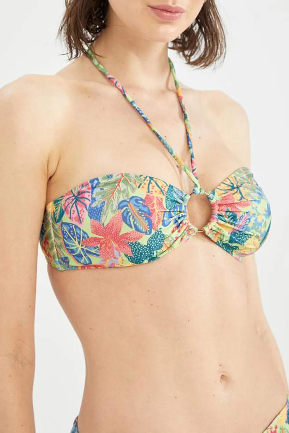 Printed Regular Fit Bikini Top