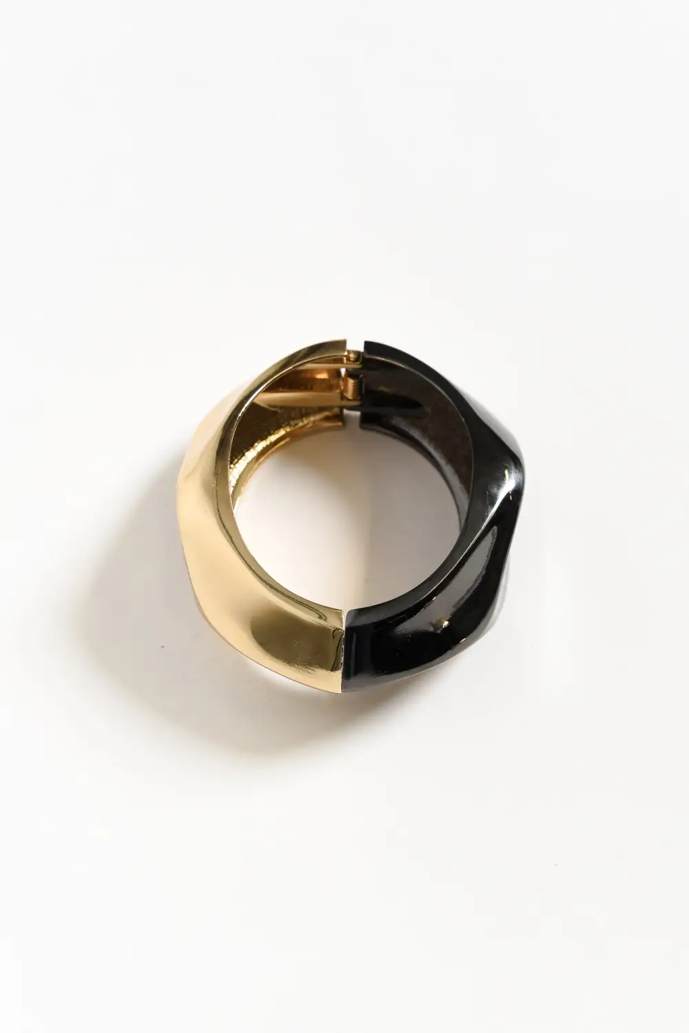 Geometric Contrast Bangle