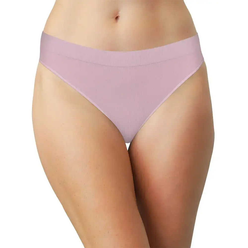 Tag-Free Ribbed Soft Thong Panty