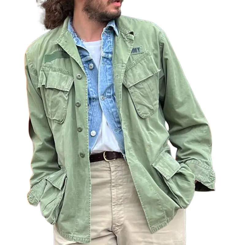 Washed Utility Pocket Jacket