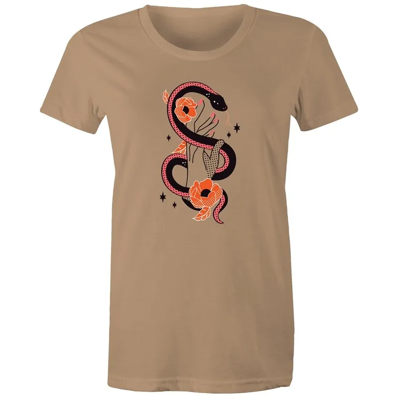 Caduceus Hand Graphic T-Shirt