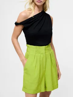 Breathable Linen Lounge Shorts