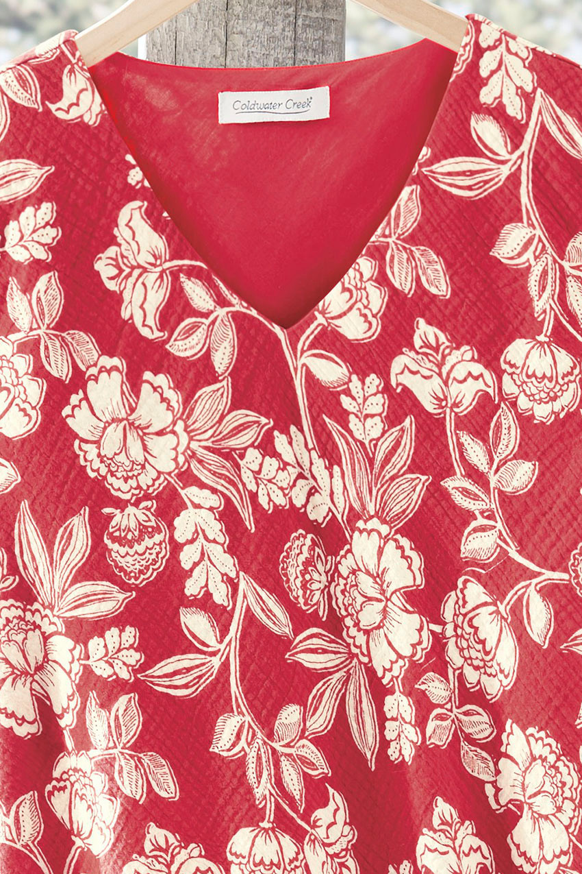 Garden Delight Gauze Dress