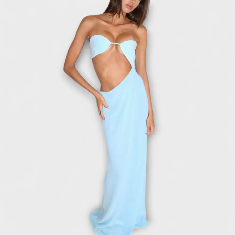 Isabella Seductive Backless Evening