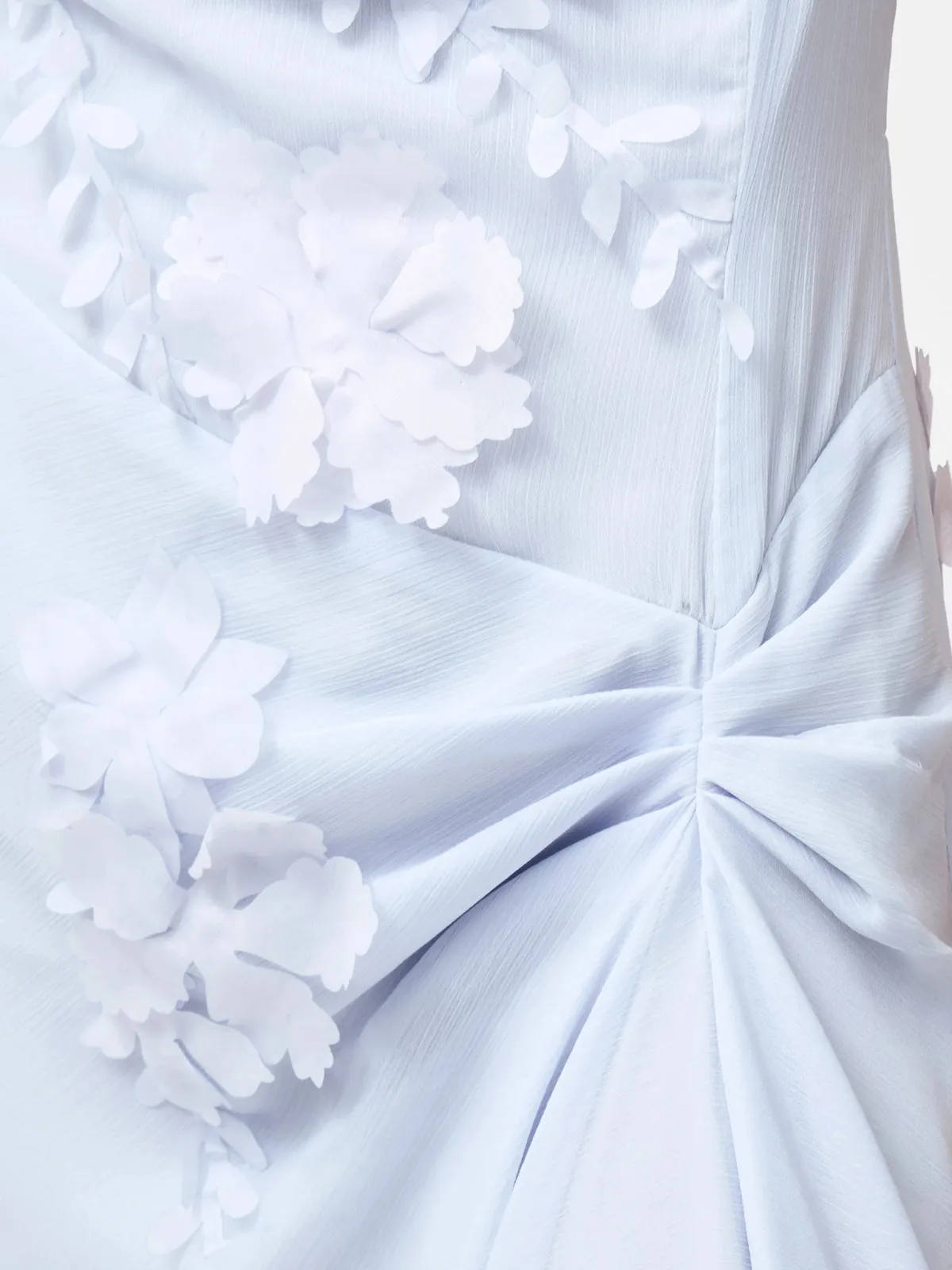 Elegant Chiffon 3D Floral Dress