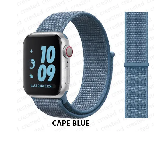 Woven Nylon Strap For Apple Watch   38/40/41 MM     42/44/45/49 MM