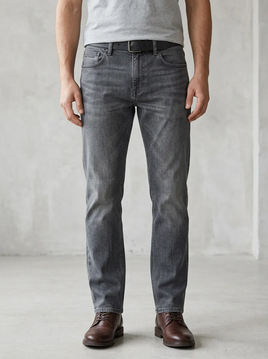 Washed Relaxed Jeans