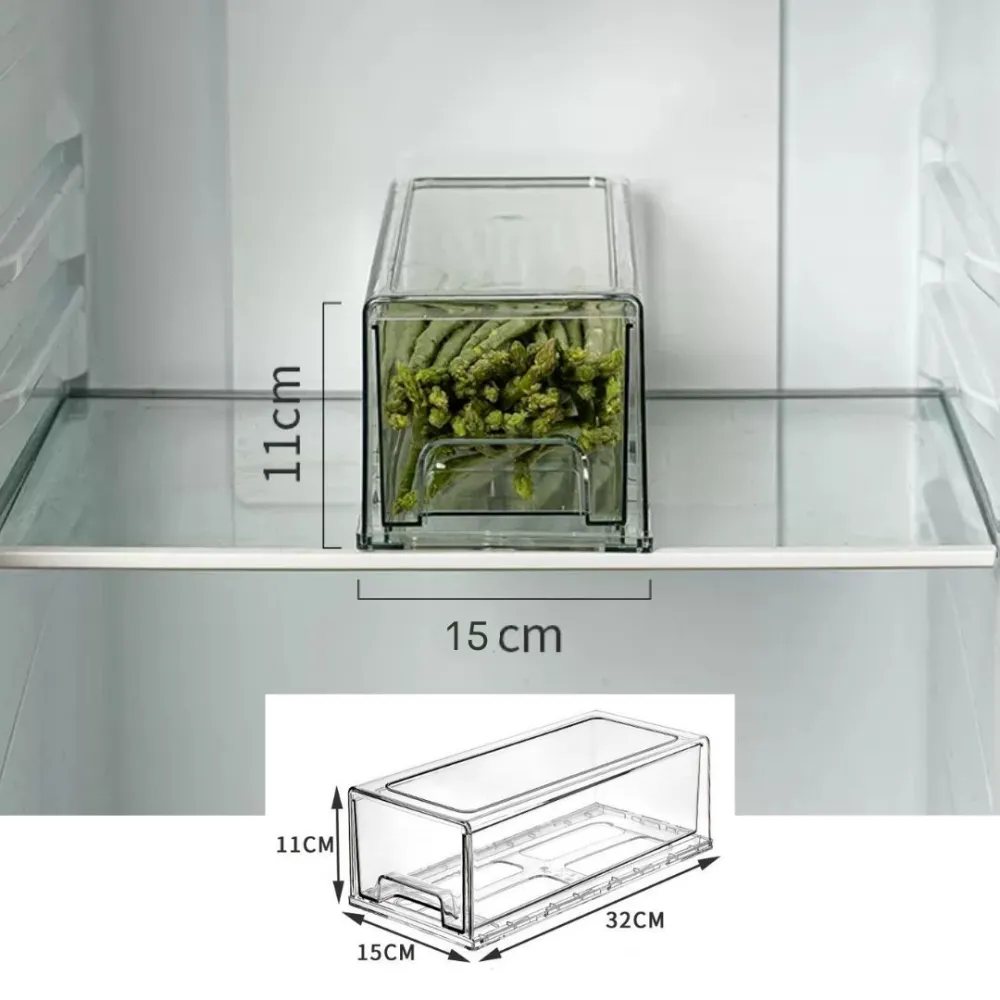 Clear Fridge Storage Container Collection