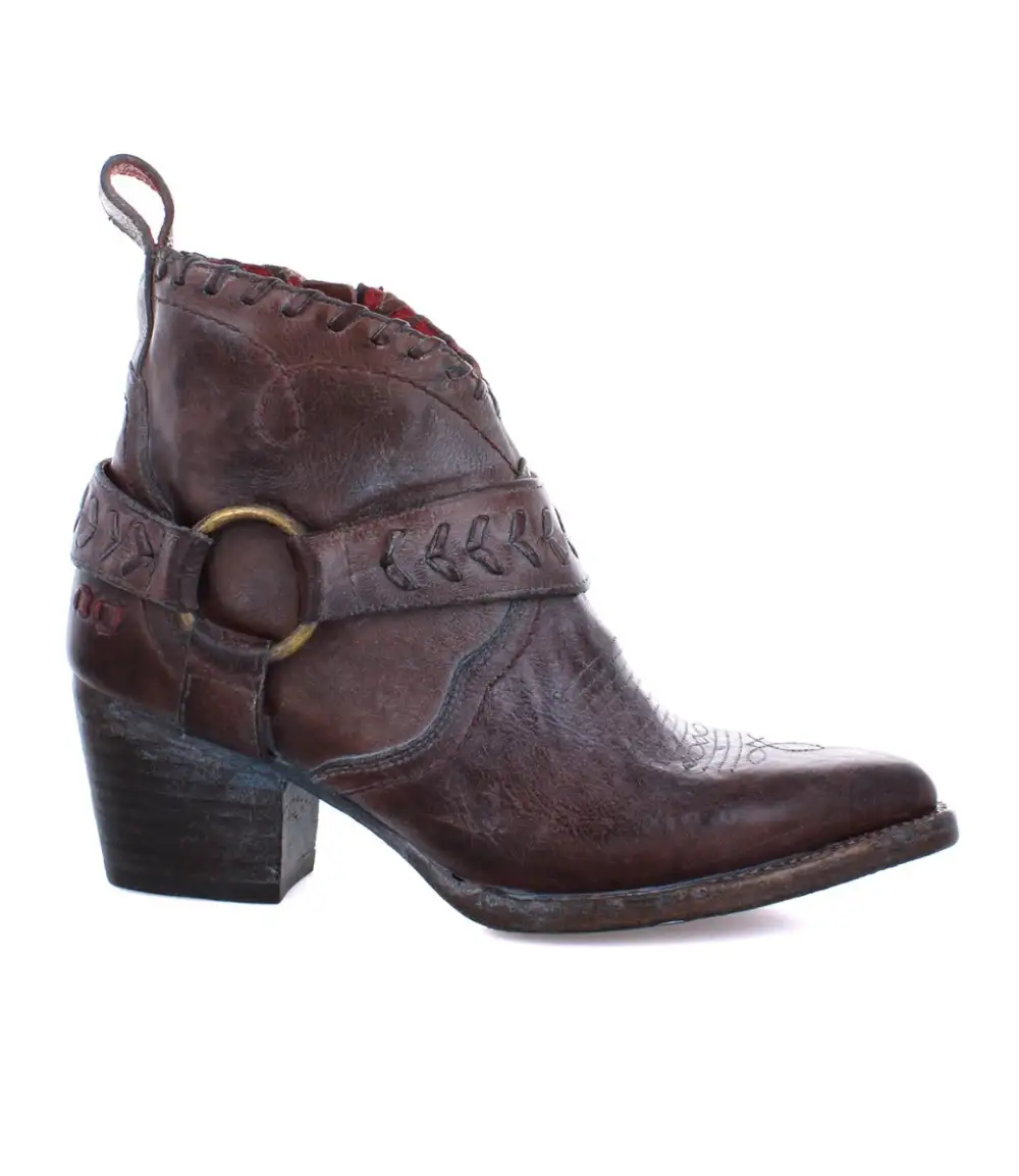 Harness Woven Western Boots