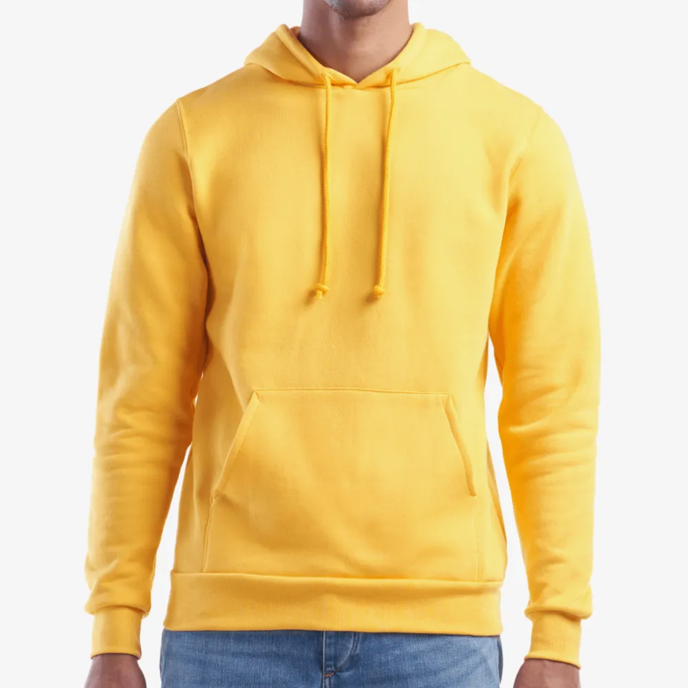Structured Pullover Hooded Sweatshirt