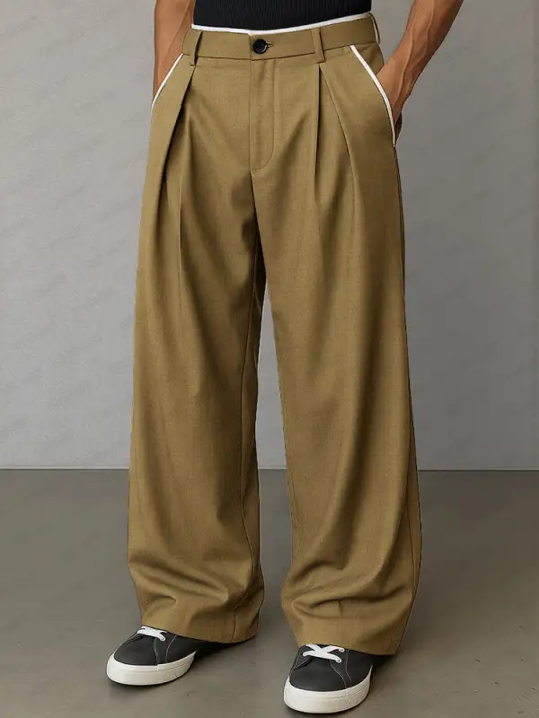 Clean Straight Leg Pants