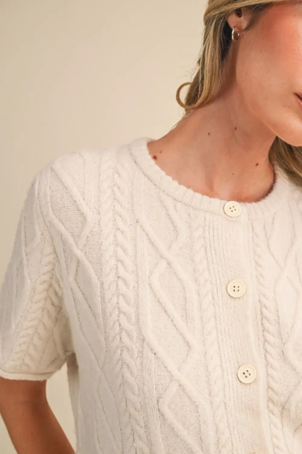 Cable Knit Cardigan