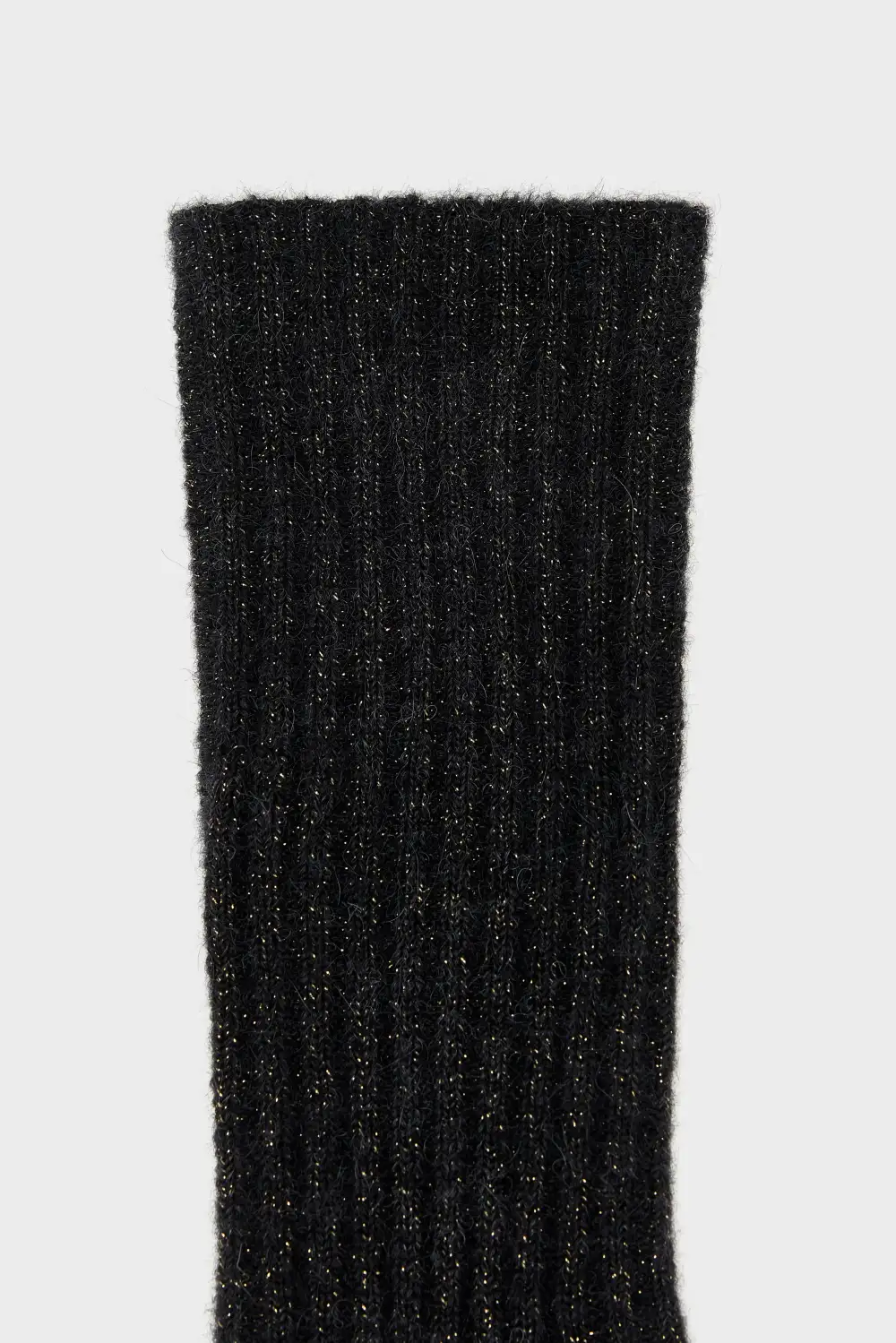 Classic Ribbed Crew Shimmer Casual Socks
